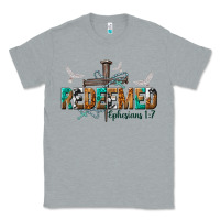 Heather Grey redeemed ephesians 1 7 Classic Tee - NancyCooperArtShop