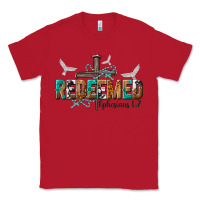 Red redeemed ephesians 1 7 Classic Tee - NancyCooperArtShop