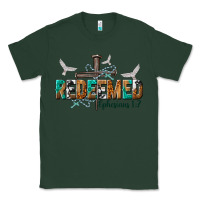 Sports Green redeemed ephesians 1 7 Classic Tee - NancyCooperArtShop