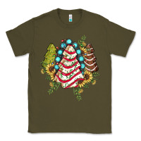 Army Green little debbie tree cakes sunflower gemstone Classic Tee - JahusDesignShop