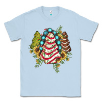 Dusty Blue little debbie tree cakes sunflower gemstone Classic Tee - JahusDesignShop