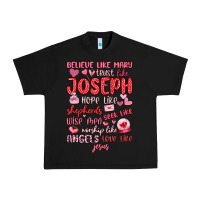 Believe Like Mary Trust Like Joseph Valentine S Da Urban Heavy Tee | Teevron