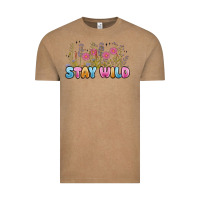 Vintage Coffee stay wild Vintage Tee - MaliasSmallBusiness