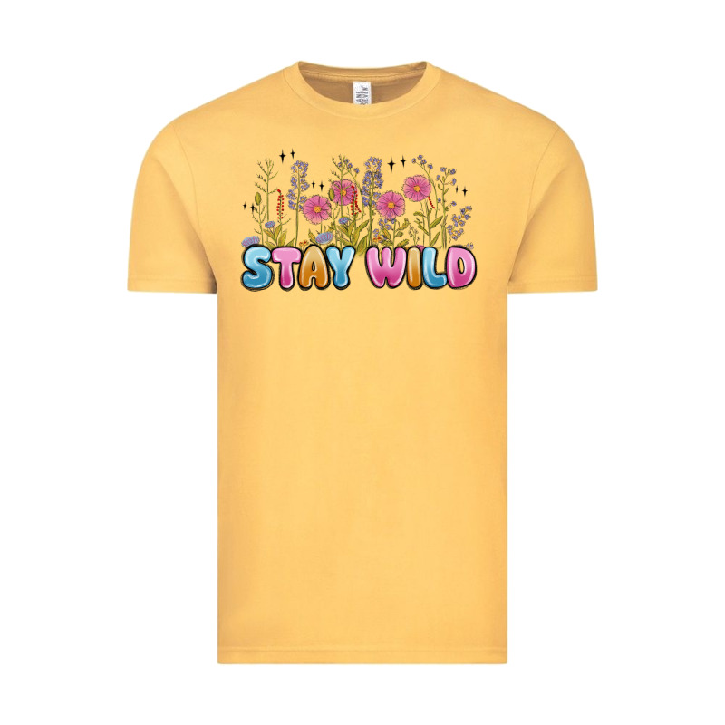 Stay Wild Vintage Tee by MaliasSmallBusiness | Teevron