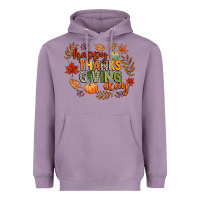 Lavender happy thanksgiving day Heavyweight Hoodie - CowGirlArtShop
