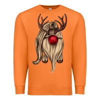 Carrot deer gnome Premium Sweatshirt - CowGirlArtShop