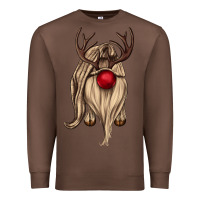 Chestnut deer gnome Premium Sweatshirt - CowGirlArtShop