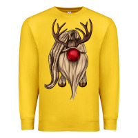 Lemon deer gnome Premium Sweatshirt - CowGirlArtShop