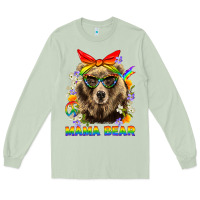 Matcha Mama Bear Pride LGBTQ+ Long Sleeve Tee - BundleAndBundleShop
