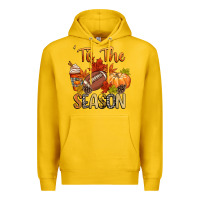 Lemon tis the season football Premium Hoodie - CowGirlArtShop