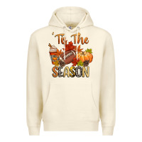 Tis The Season Football Premium Hoodie | Teevron