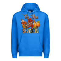 True Royal tis the season football Premium Hoodie - CowGirlArtShop