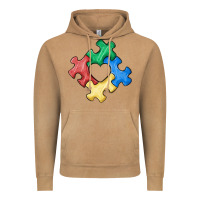 Vintage Camel autism puzzle Vintage Hoodie - MaliasSmallBusiness