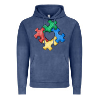 Autism Puzzle Vintage Hoodie | Teevron