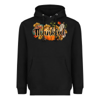 Black thankful Heavyweight Hoodie - CowGirlArtShop