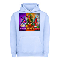 Pigment Grape Ice happy hallothanksmas Urban Hoodie - FaDigitalArtStudio