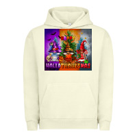 Pigment Pistachio happy hallothanksmas Urban Hoodie - FaDigitalArtStudio
