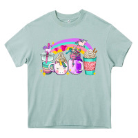 Arona unicorn coffee cups Heavy Core Tee - AdoDesignShop