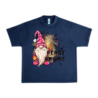 Navy peace gnomie Urban Heavy Tee - MaliasSmallBusiness