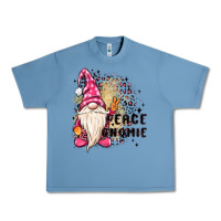 Pebble Blue peace gnomie Urban Heavy Tee - MaliasSmallBusiness