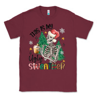 Burgundy this is my ugly Classic Tee - MaliasSmallBusiness