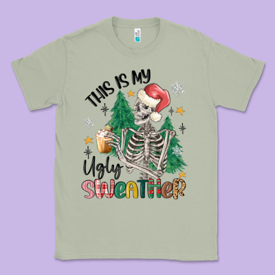 This Is My Ugly Classic Tee Designed By Maliassmallbusiness