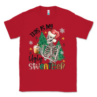 Red this is my ugly Classic Tee - MaliasSmallBusiness