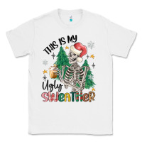 White this is my ugly Classic Tee - MaliasSmallBusiness
