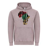 Vintage Zinc its the black history for me Vintage Hoodie - MaliasSmallBusiness