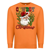 Carrot cowboy christmas western cactus Premium Sweatshirt - CowGirlArtShop
