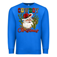 True Royal cowboy christmas western cactus Premium Sweatshirt - CowGirlArtShop