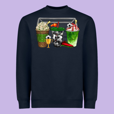 Soccer Coffee Cups Bbs Heavyweight Sweatshirt Designed By Bundleandbundleshop