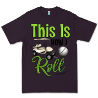 Plum this is how i roll Premium Tee - Artiststas