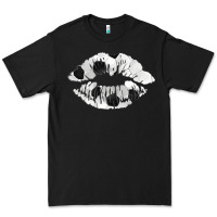 Black soccer lips Premium Tee - AdoDesignShop