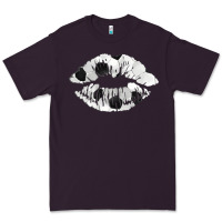 Plum soccer lips Premium Tee - AdoDesignShop