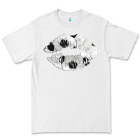 White soccer lips Premium Tee - AdoDesignShop