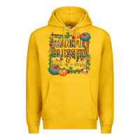 Lemon thankful blessed and kind of a mess Premium Hoodie - CowGirlArtShop