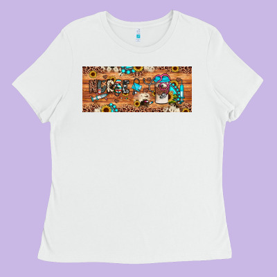 Nurse Ladies Tee Designed By Jahusdesignshop