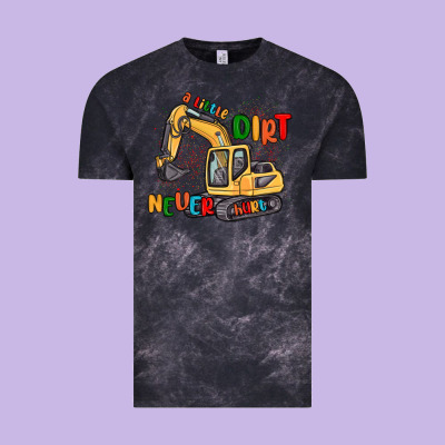 A Little Dirt Never Hurt Vintage Tee Designed By Maliassmallbusiness