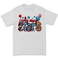 Dove Grey oh my stars 4th of july Premium Tee - Jasminsmagicworld