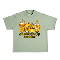 Oil Green Childhood Cancer Awareness coffee cups Urban Heavy Tee - NancyCooperArtShop
