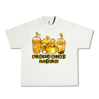Pistachio Childhood Cancer Awareness coffee cups Urban Heavy Tee - NancyCooperArtShop