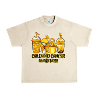 Sandshell Childhood Cancer Awareness coffee cups Urban Heavy Tee - NancyCooperArtShop