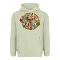 Matcha pumpkin spice and livin my best life Heavyweight Hoodie - CowGirlArtShop