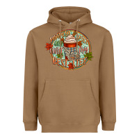 Toasted Coconut pumpkin spice and livin my best life Heavyweight Hoodie - CowGirlArtShop
