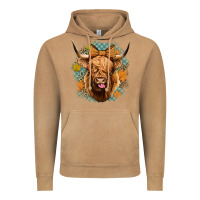 Vintage Camel fall highland cow Vintage Hoodie - Jasminsmagicworld