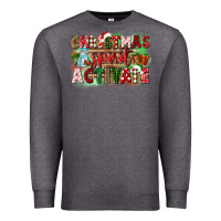 Charcoal Heather christmas spirit activate Premium Sweatshirt - CowGirlArtShop