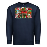 Navy christmas spirit activate Premium Sweatshirt - CowGirlArtShop