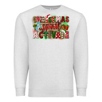 Oatmeal Heather christmas spirit activate Premium Sweatshirt - CowGirlArtShop