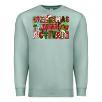 Seafoam christmas spirit activate Premium Sweatshirt - CowGirlArtShop